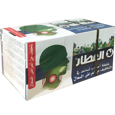 زهورات تساعد في حالة السعال العطار 20 ظرف