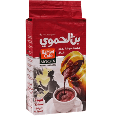 بن موكا بدون هال احمر الحموي 180غ