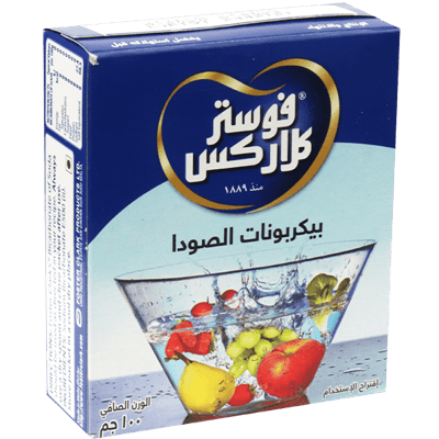 بيكربونات الصوديوم فوستر كلاركس 100غ صلاحية منهية