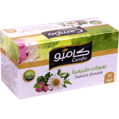 زهورات طبيعية كامبو 20 ظرف