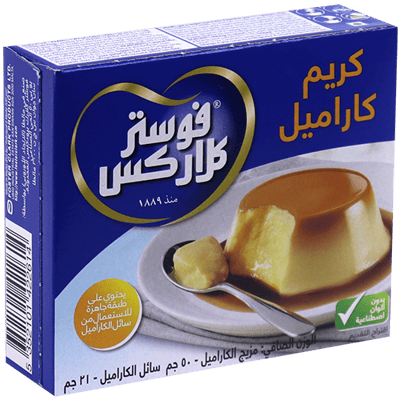 اثني عشر عبوة كريم كراميل فوستر كلاركس 71غ صلاحية منتهية