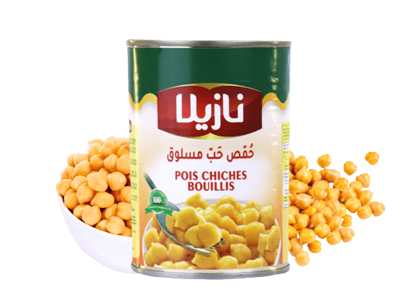 حمص حب مسلوق نازيلا 400غ