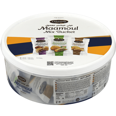 معمول ميكس تمر وجوز و فستق ياسمين 570غ