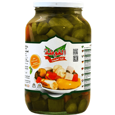 مخلل خضار مشكل الغوطة 1250غ
