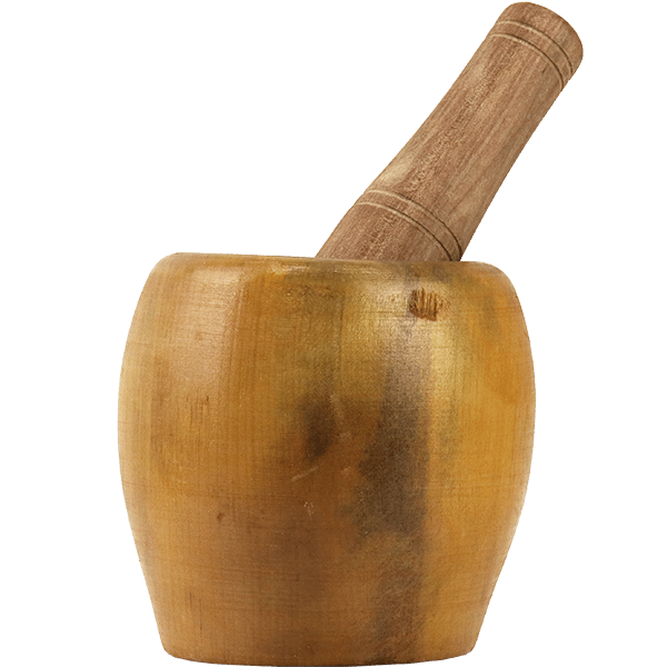 مدق ثوم خشبي سادة  H10-10