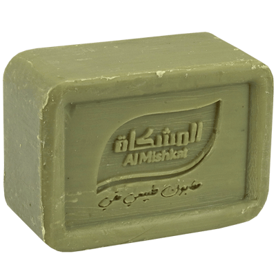 صابون طبيعي بعطر الغار المشكاة 1 قطعة