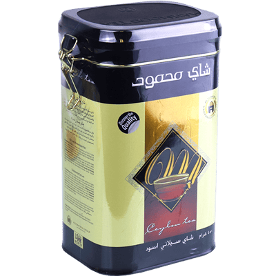 شاي اسود علبة حديد محمود 450غ