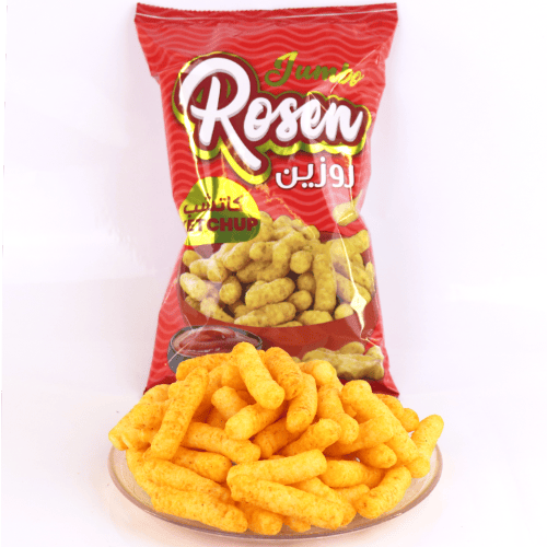 شيبس بالكاتشب روزين 35غ