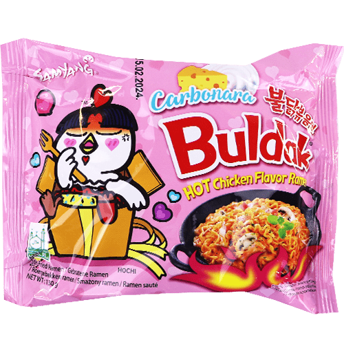 Carbonara Hot Chicken Ramen Budak Samyang |