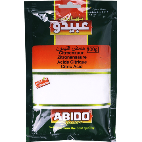 بهارات حمض الليمون عبيدو 100غ