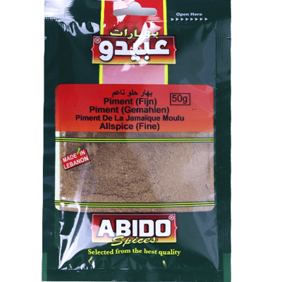 بهار حلو ناعم عبيدو 50غ بهار حلو ناعم عبيدو 50غ