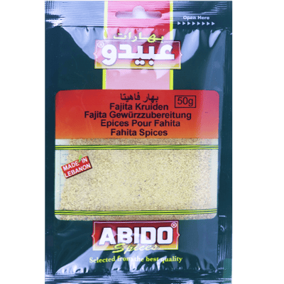 بهارات فاهيتا عبيدو 50غ بهارات فاهيتا عبيدو 50غ