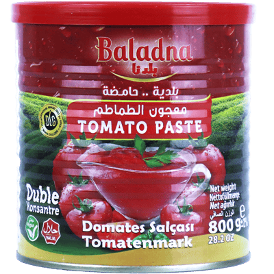 معجون بندورة  بلدنا 800غ