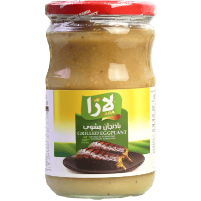 باذنجان مشوي ناعم لارا 610غ