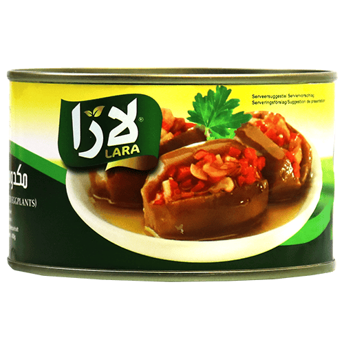 مكدوس بالجوز (عبوة حديد) لارا 450غ