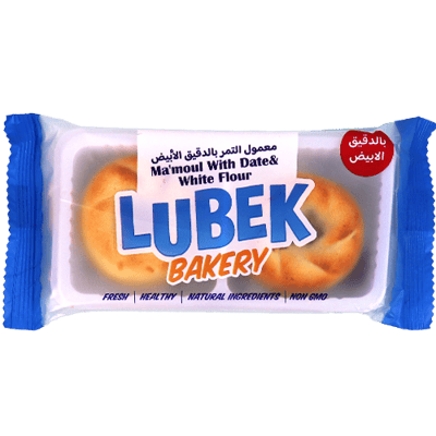 معمول تمر بالدقيق الابيض ياسمين 9 قطع