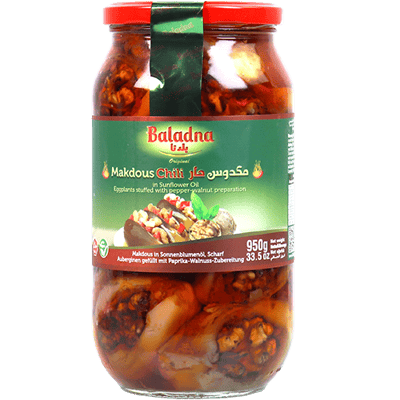 مكدوس حار بلدنا 950غ
