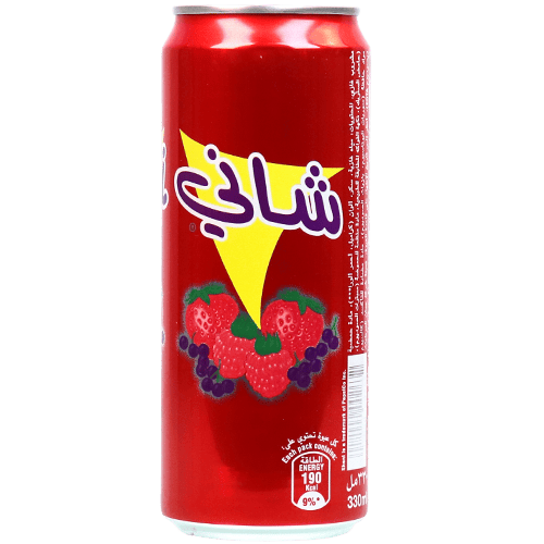 مشروب غازي فواكة شاني 330مل