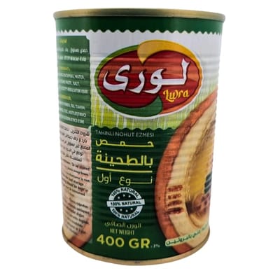حمص بالطحينة مسبحة لورى 400غ