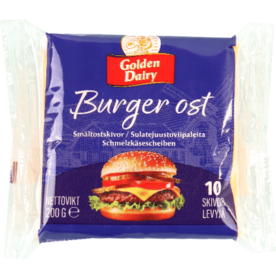 جبنة شيدر غولدن 10 قطع