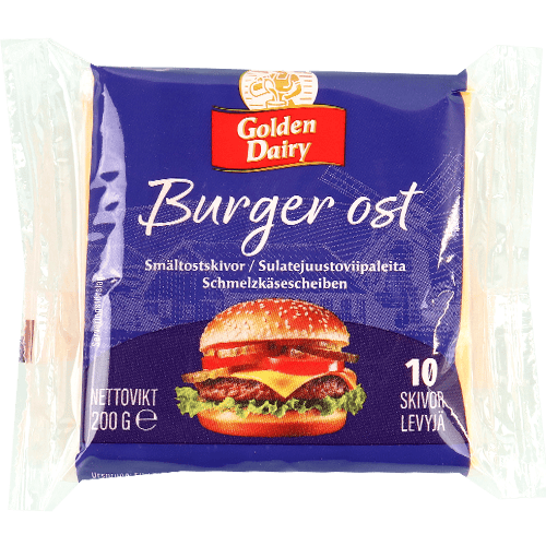 جبنة شيدر غولدن 10 قطع