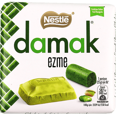 شوكولا بالفستق داماك 60غ