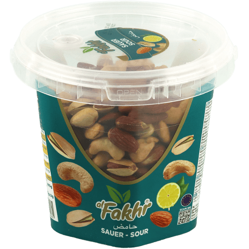 مكسرات حامضة مشكلة الفاخر 500غ