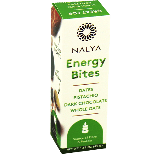 كرات الطاقة بالفستق وعجوة التمر نايلا 45غ