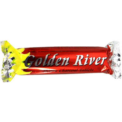 فحم اشتعال تلقائي غولدن ريفر 10 قطعة