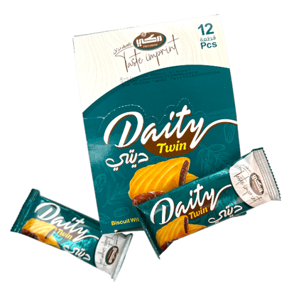 بسكويت بالتمر دايتي توين مكي 12 قطعة بسكويت بالتمر دايتي توين مكي 12 قطعة