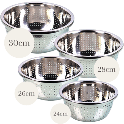 مصفاية ستانلس ستيل (اختر القياس)