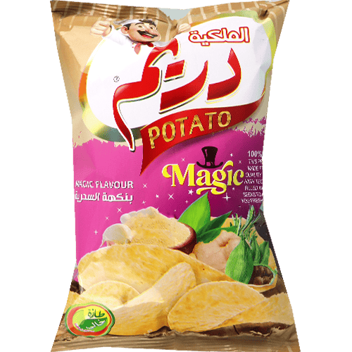 شيبس البطاطا بنكهة سحرية دريم 25غ