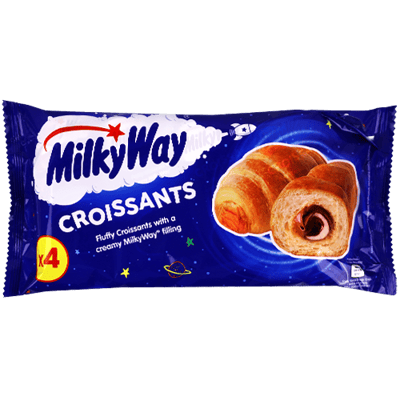 كرواسون ميلكي واي بكريمة الحليب والشوكولاتة 4×48 غ 192 غ