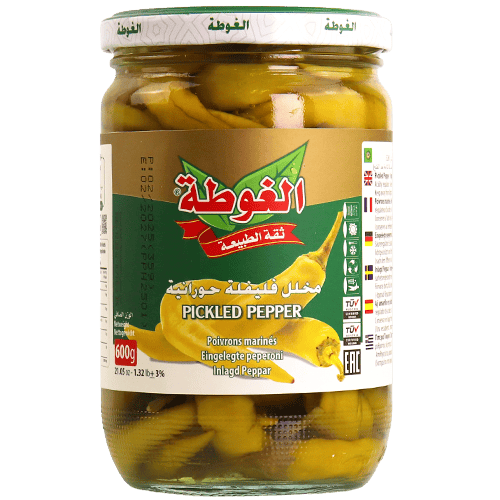 مخلل فليفلة حورانية  الغوطة 600غ