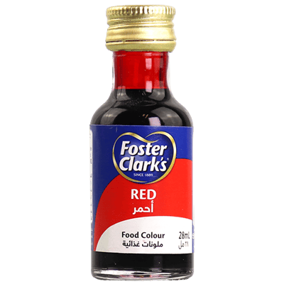 ملون غذائي سائل احمرفوستر &nbsp;28ملل