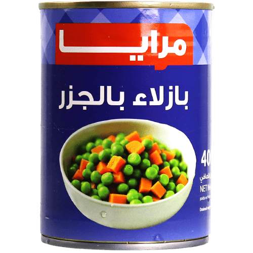 بازيلاء خضراء مع جزر مرايا 400غ