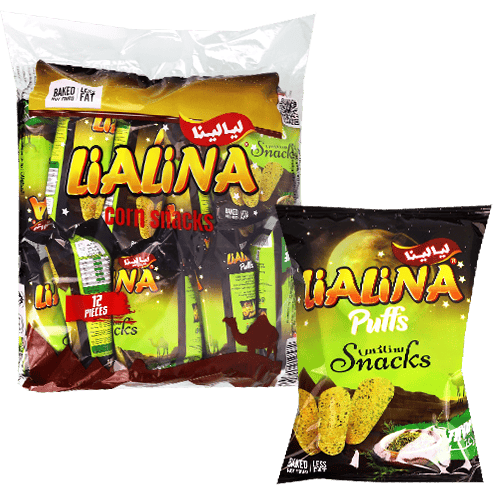 شيبس اصابع الزعتر ليالينا 12 كيس *