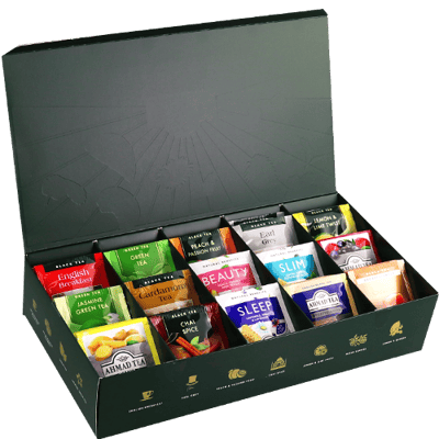 شاي بكل النكهات احمد تي 90 ظرف