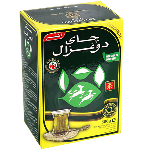 شاي اخضر دو غزال 500غ