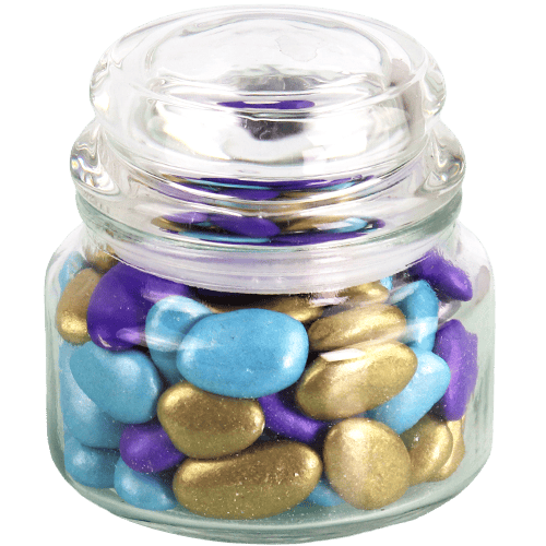 ملبس لوز ملون ضمن جرة فاخرة 225غ صافي