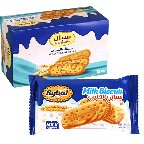 بسكويت بالحليب سيبال 12 قطعة