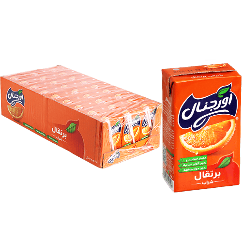 طرد27 عصير برتقال اورجينال 250ملل تاتراباك