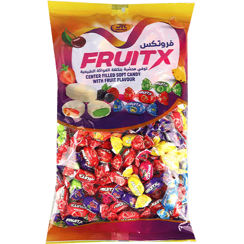 فروتكس حلوى طرية محشوة بنكهة الفواكه 800غ