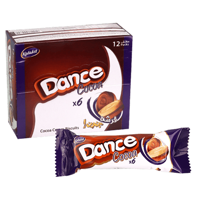 بسكويت كاكاو دانس 24 قطعة