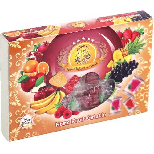 جيلاتين حلال فواكة نعمة 300غ