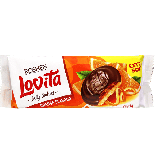جيلي بسكويت بالبرتقال روشين 135غ