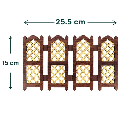 مجسم بارافان مشربية خشبية 25.5×15 سم