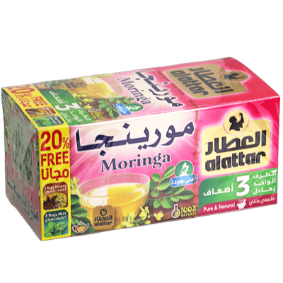 شاي مورينجا العطار 24 ظرف
