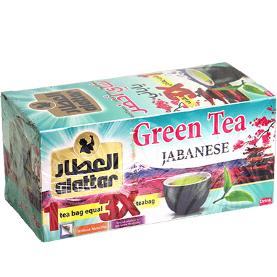 شاي أخضر ياباني العطار 24 ظرف
