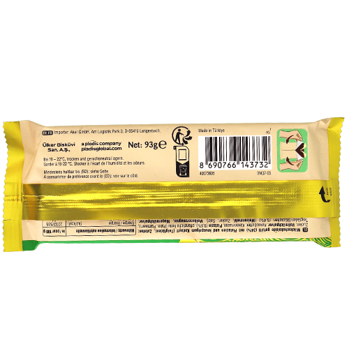 شوكولاتة بالفستق والكنافة أولكر 93غ